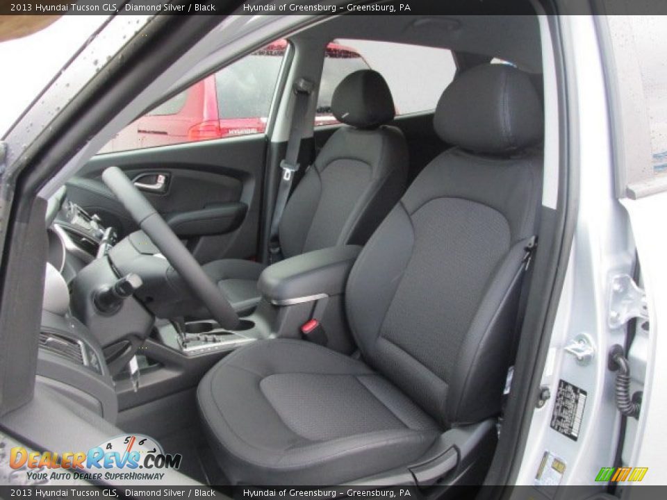 2013 Hyundai Tucson GLS Diamond Silver / Black Photo #7
