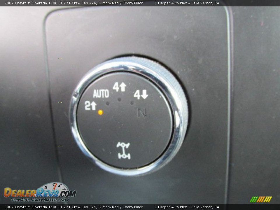2007 Chevrolet Silverado 1500 LT Z71 Crew Cab 4x4 Victory Red / Ebony Black Photo #16