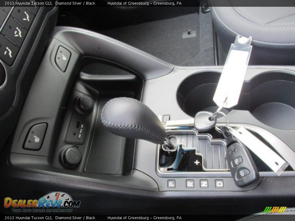 2013 Hyundai Tucson GLS Diamond Silver / Black Photo #9