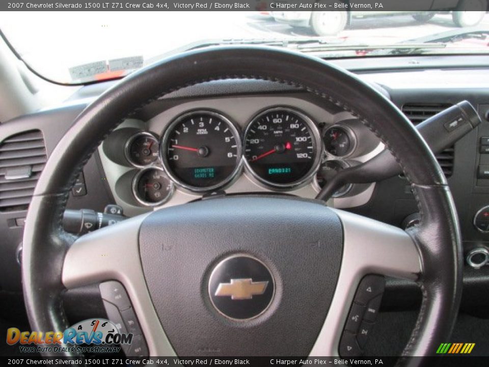 2007 Chevrolet Silverado 1500 LT Z71 Crew Cab 4x4 Victory Red / Ebony Black Photo #20