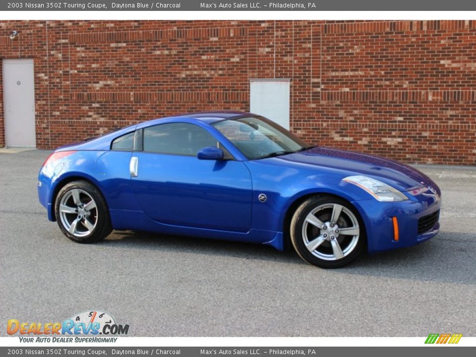 Daytona blue nissan 350z #2