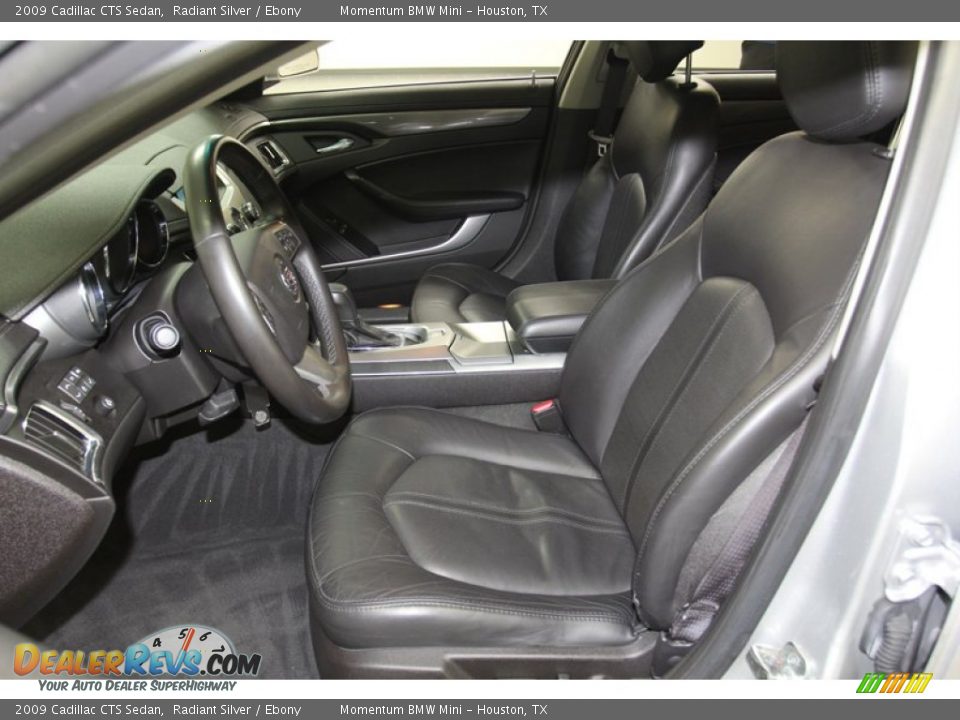 2009 Cadillac CTS Sedan Radiant Silver / Ebony Photo #3