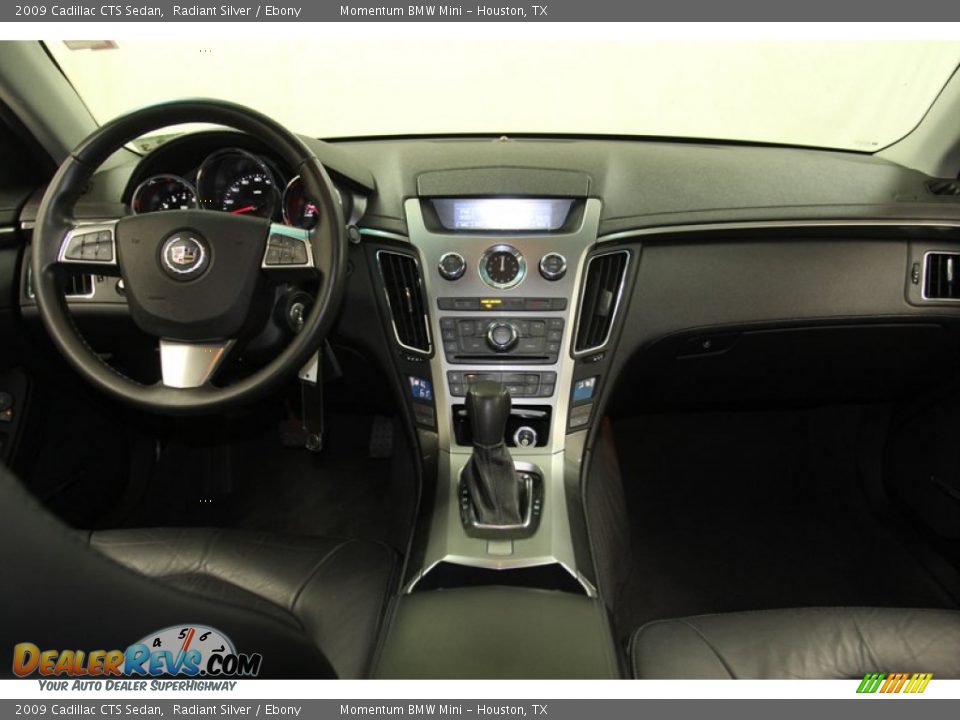 2009 Cadillac CTS Sedan Radiant Silver / Ebony Photo #4
