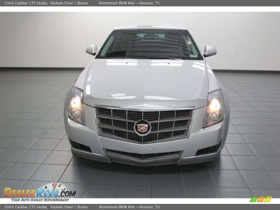 2009 Cadillac CTS Sedan Radiant Silver / Ebony Photo #6