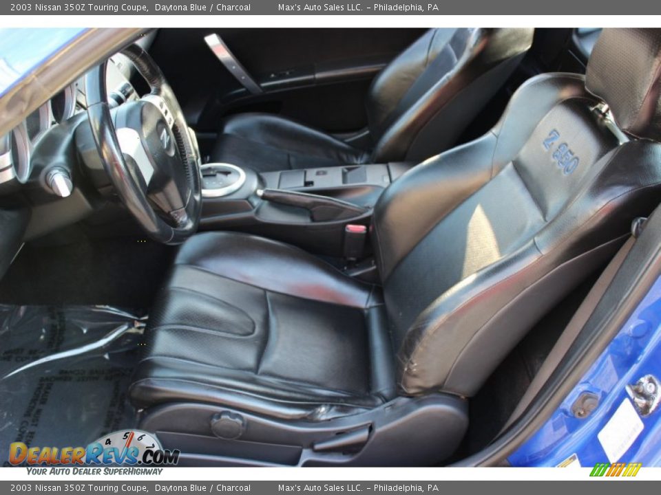 Front Seat of 2003 Nissan 350Z Touring Coupe Photo #32