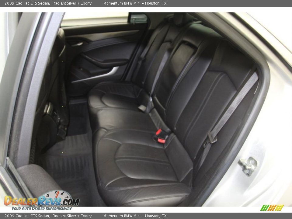 2009 Cadillac CTS Sedan Radiant Silver / Ebony Photo #14