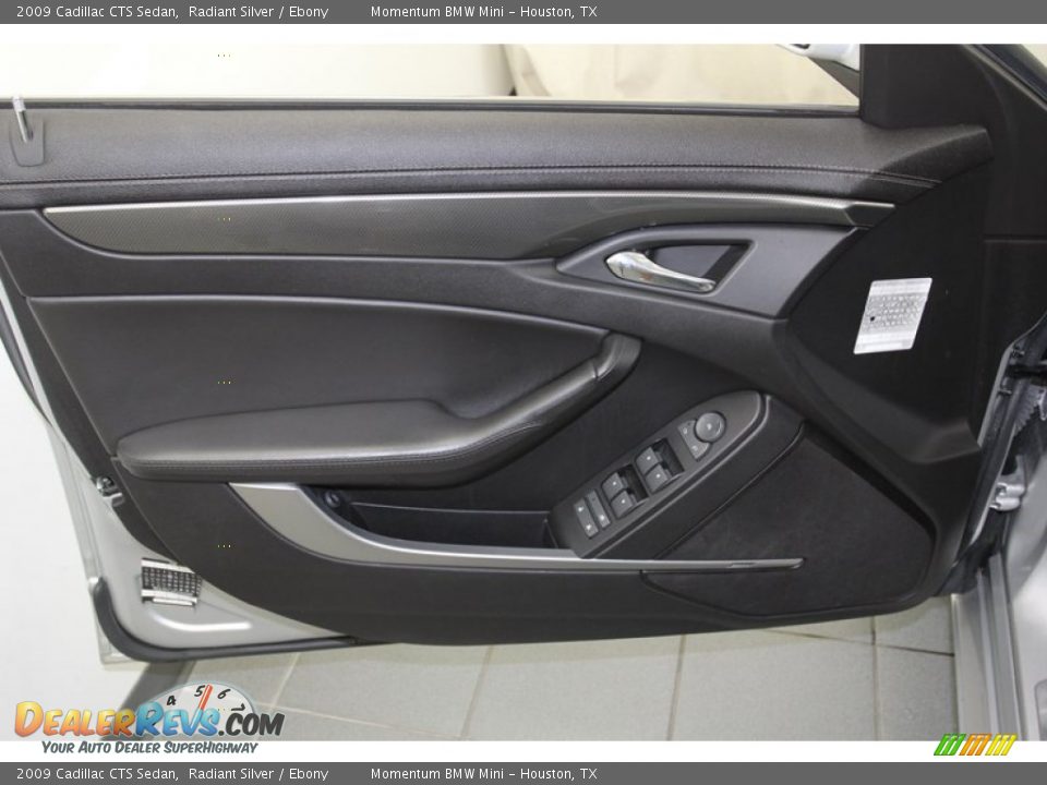 2009 Cadillac CTS Sedan Radiant Silver / Ebony Photo #15