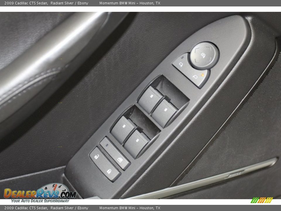 2009 Cadillac CTS Sedan Radiant Silver / Ebony Photo #16