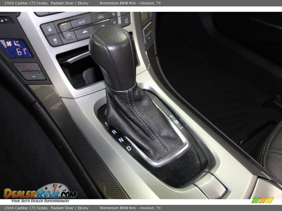 2009 Cadillac CTS Sedan Radiant Silver / Ebony Photo #22