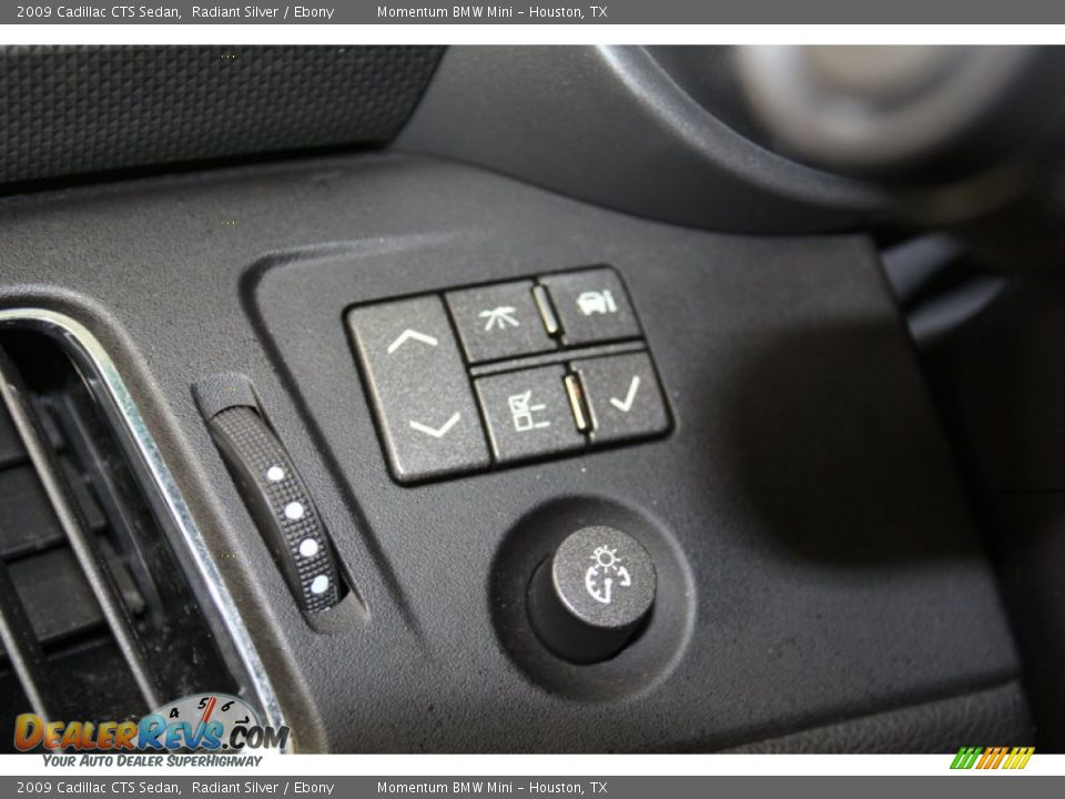2009 Cadillac CTS Sedan Radiant Silver / Ebony Photo #26