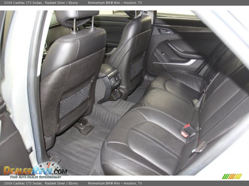 2009 Cadillac CTS Sedan Radiant Silver / Ebony Photo #27