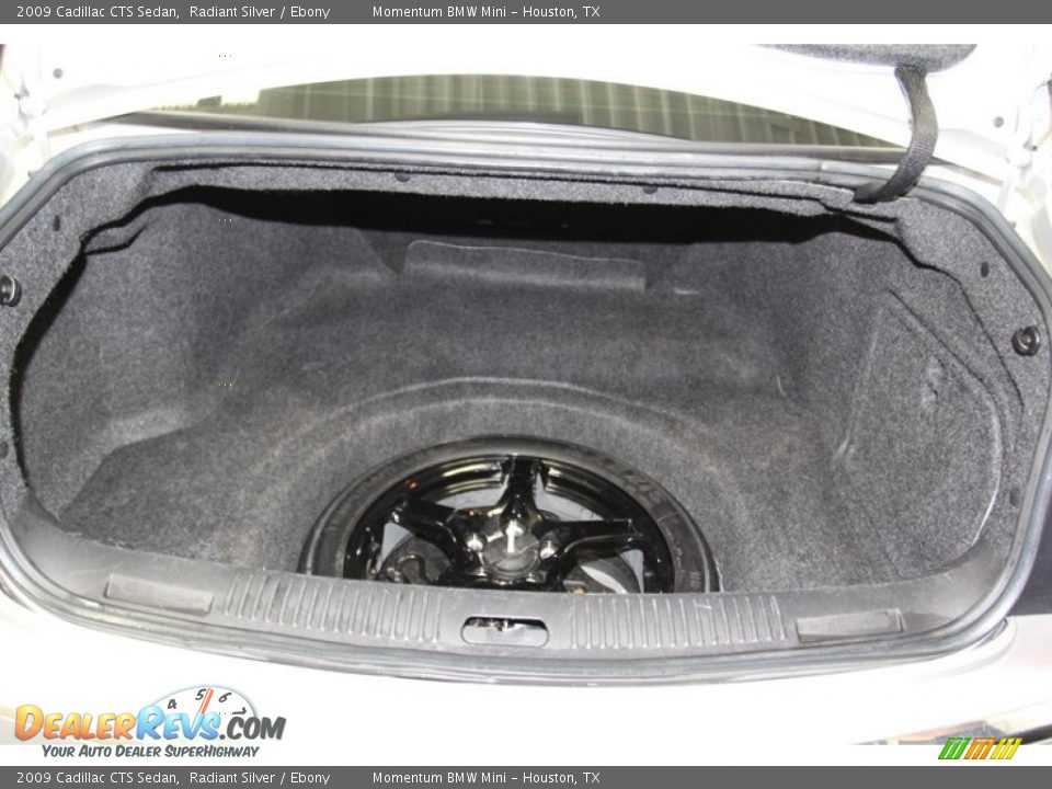 2009 Cadillac CTS Sedan Radiant Silver / Ebony Photo #31