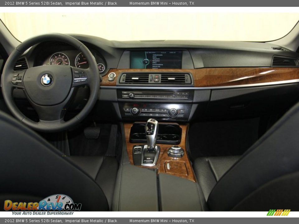 2012 BMW 5 Series 528i Sedan Imperial Blue Metallic / Black Photo #4