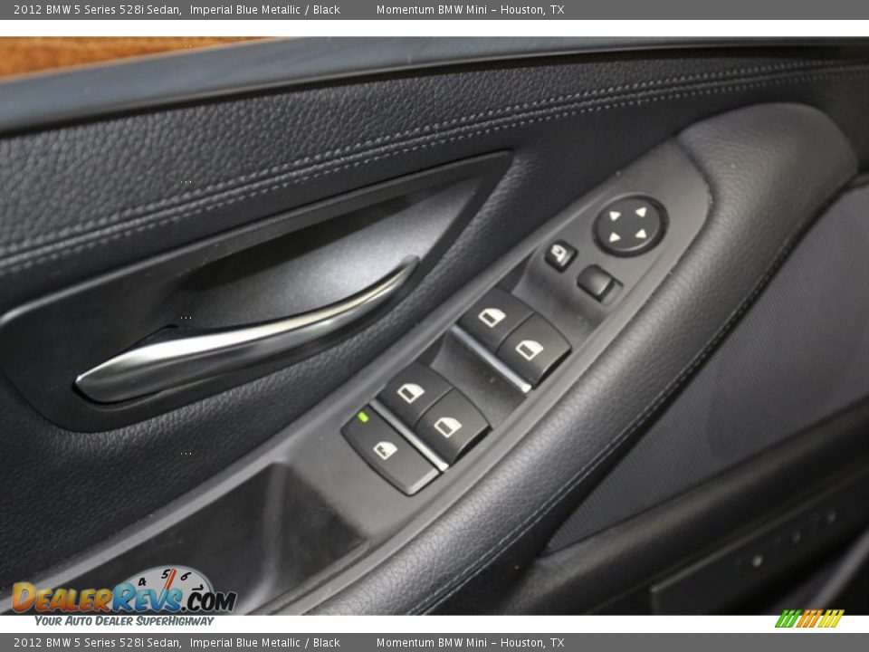 2012 BMW 5 Series 528i Sedan Imperial Blue Metallic / Black Photo #16
