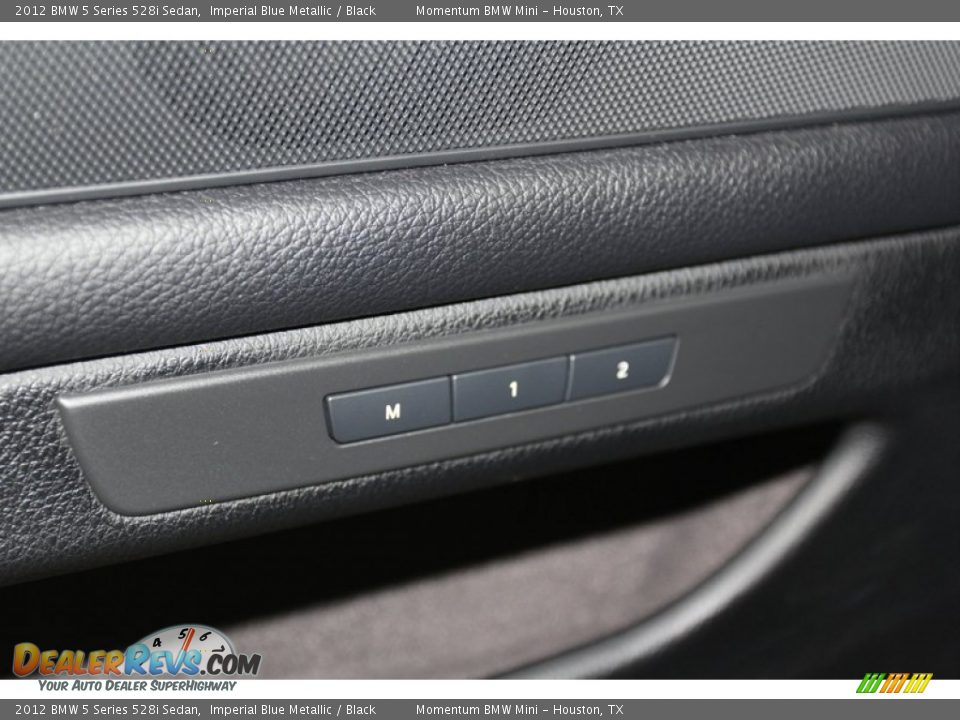 2012 BMW 5 Series 528i Sedan Imperial Blue Metallic / Black Photo #17