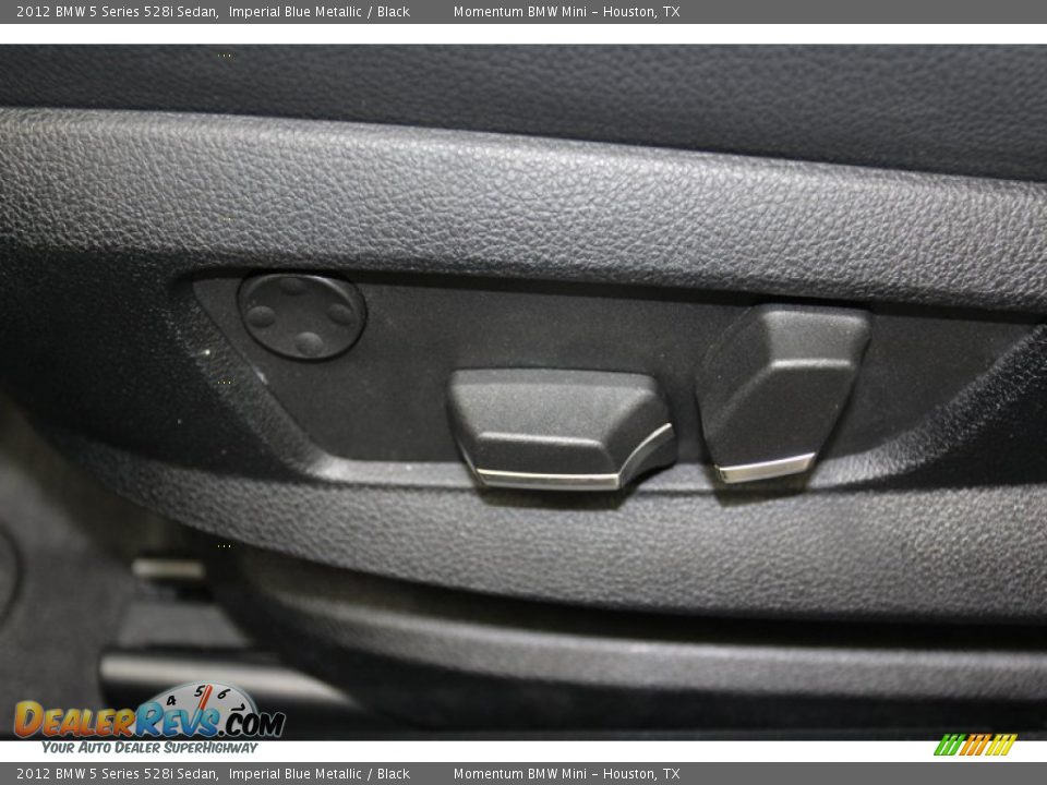2012 BMW 5 Series 528i Sedan Imperial Blue Metallic / Black Photo #18