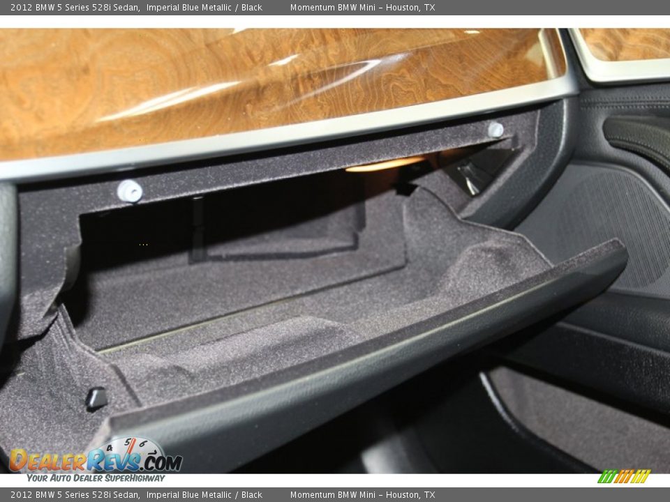 2012 BMW 5 Series 528i Sedan Imperial Blue Metallic / Black Photo #19