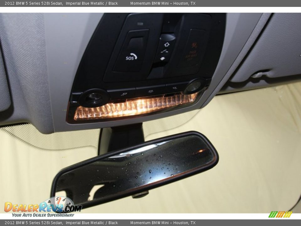 2012 BMW 5 Series 528i Sedan Imperial Blue Metallic / Black Photo #20