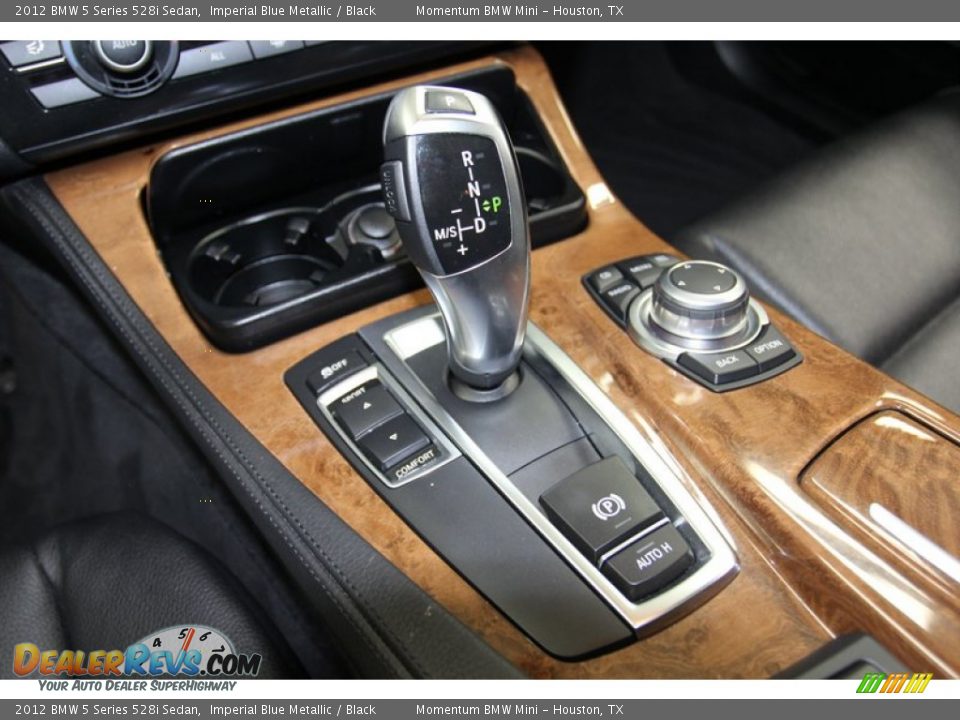 2012 BMW 5 Series 528i Sedan Imperial Blue Metallic / Black Photo #24
