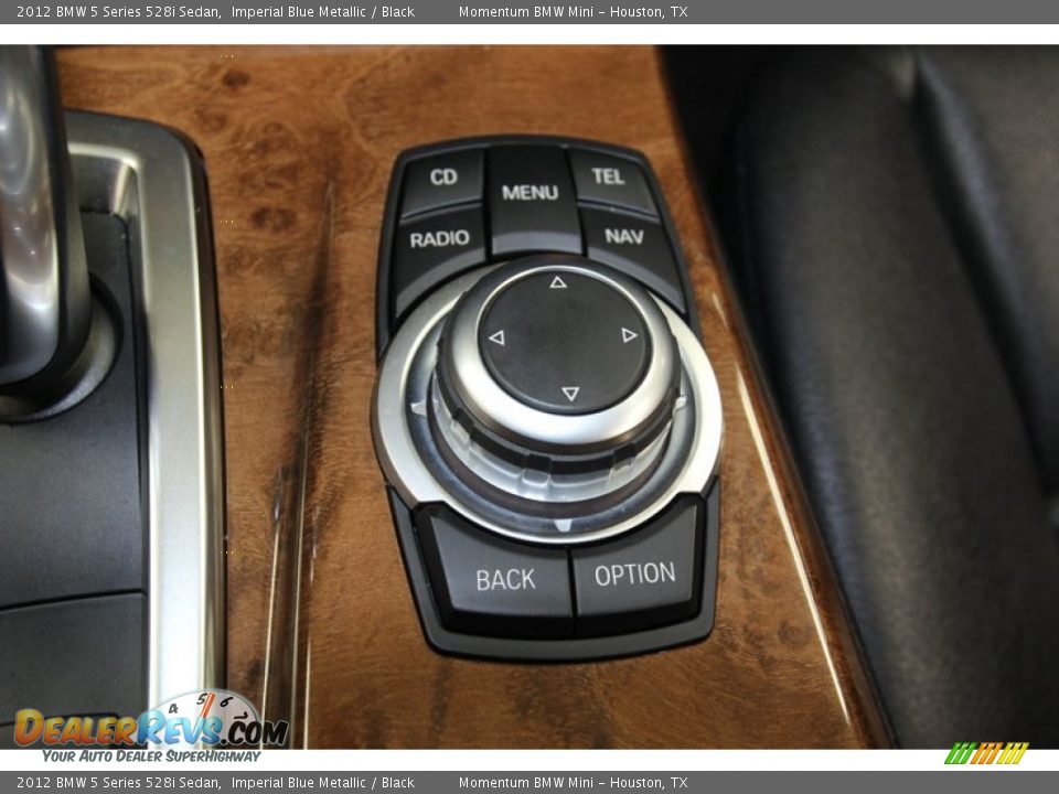 2012 BMW 5 Series 528i Sedan Imperial Blue Metallic / Black Photo #25