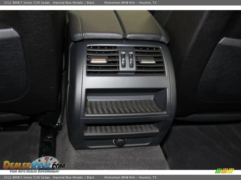 2012 BMW 5 Series 528i Sedan Imperial Blue Metallic / Black Photo #35