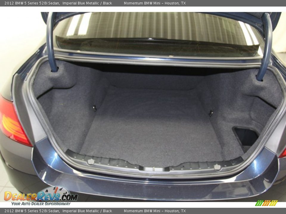 2012 BMW 5 Series 528i Sedan Imperial Blue Metallic / Black Photo #36