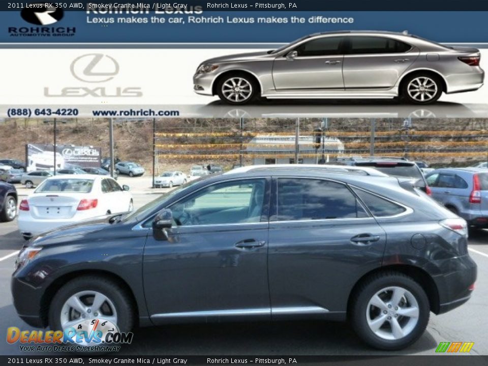 2011 Lexus RX 350 AWD Smokey Granite Mica / Light Gray Photo #1