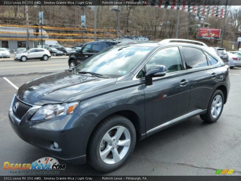 2011 Lexus RX 350 AWD Smokey Granite Mica / Light Gray Photo #2
