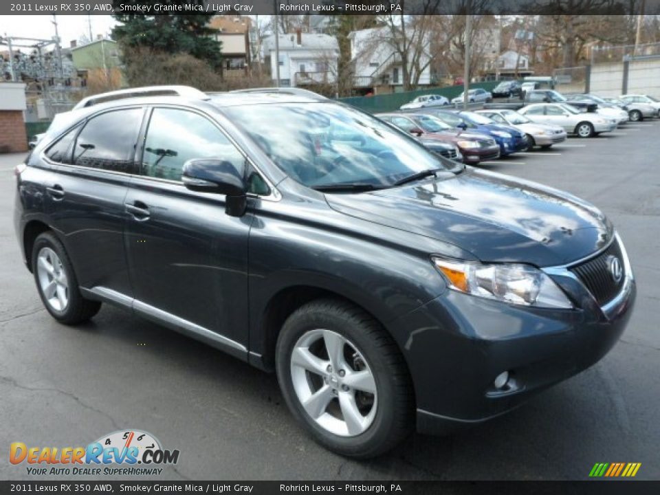 2011 Lexus RX 350 AWD Smokey Granite Mica / Light Gray Photo #3