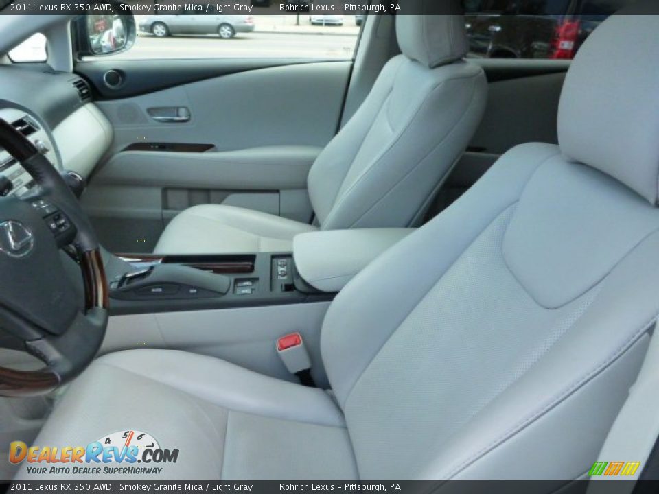 2011 Lexus RX 350 AWD Smokey Granite Mica / Light Gray Photo #4