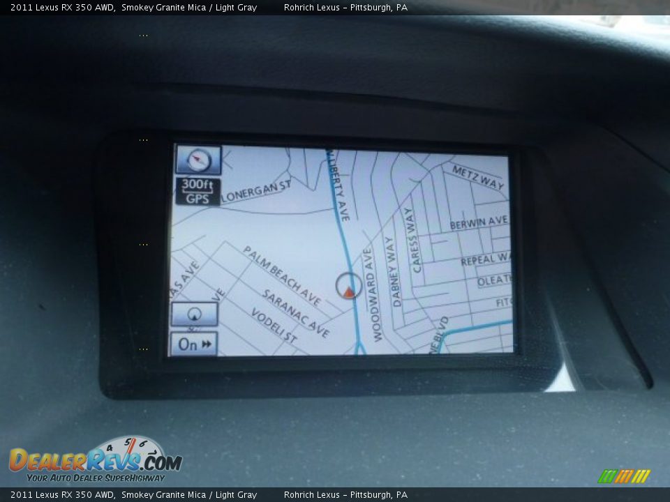 2011 Lexus RX 350 AWD Smokey Granite Mica / Light Gray Photo #7