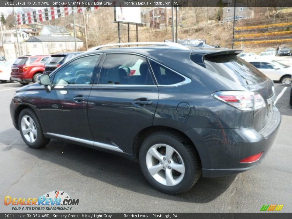 2011 Lexus RX 350 AWD Smokey Granite Mica / Light Gray Photo #10