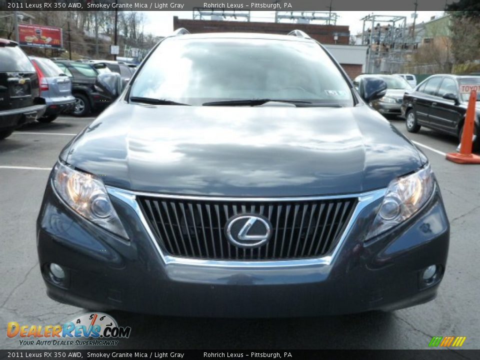 2011 Lexus RX 350 AWD Smokey Granite Mica / Light Gray Photo #14
