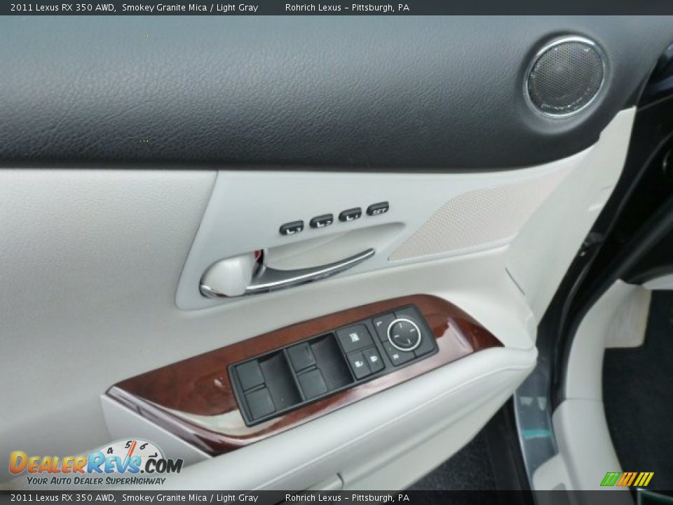 2011 Lexus RX 350 AWD Smokey Granite Mica / Light Gray Photo #15