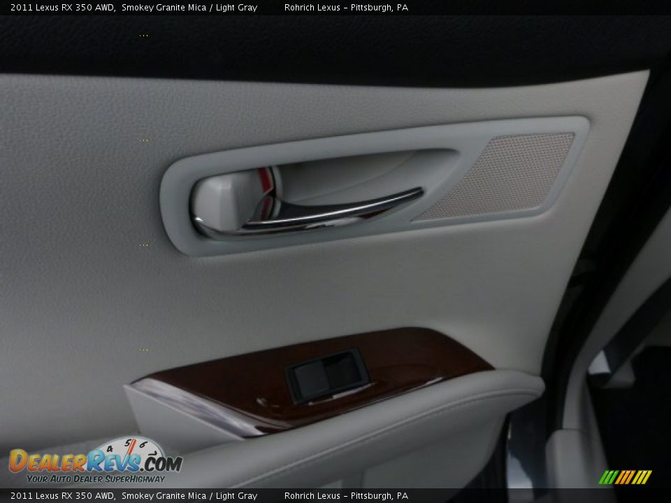 2011 Lexus RX 350 AWD Smokey Granite Mica / Light Gray Photo #16