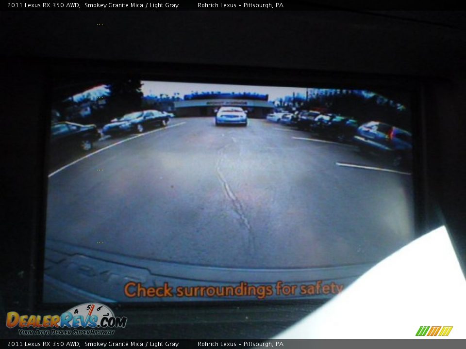 2011 Lexus RX 350 AWD Smokey Granite Mica / Light Gray Photo #18