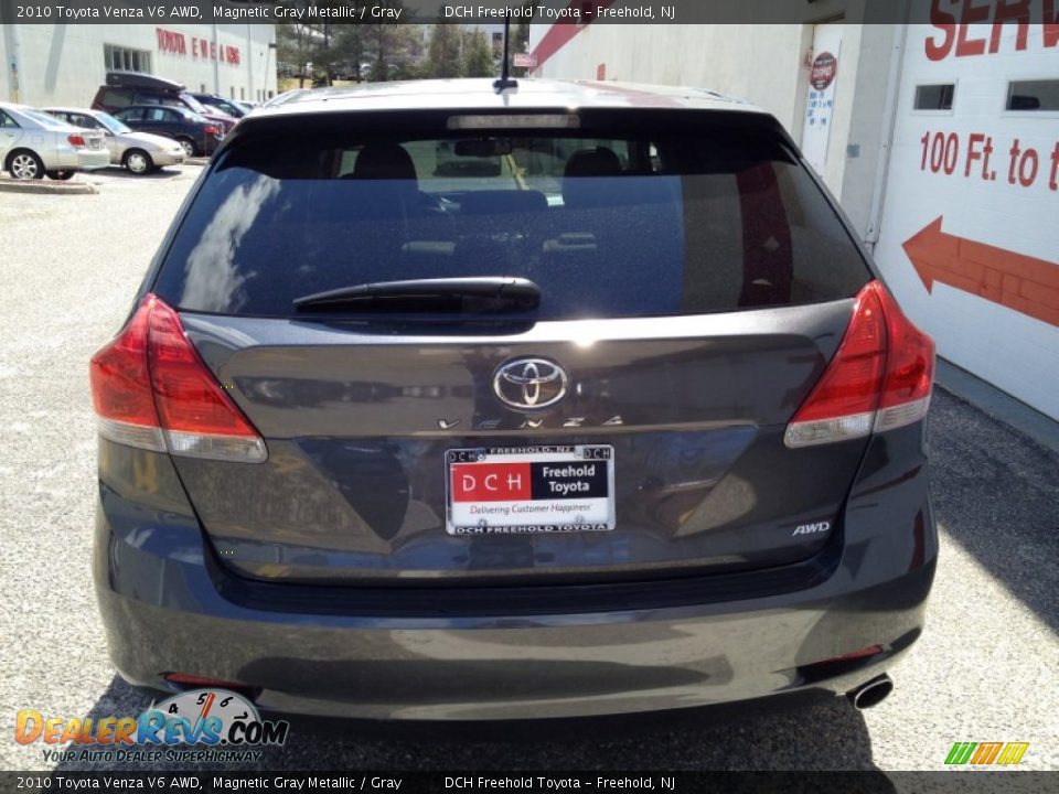 2010 Toyota Venza V6 AWD Magnetic Gray Metallic / Gray Photo #5