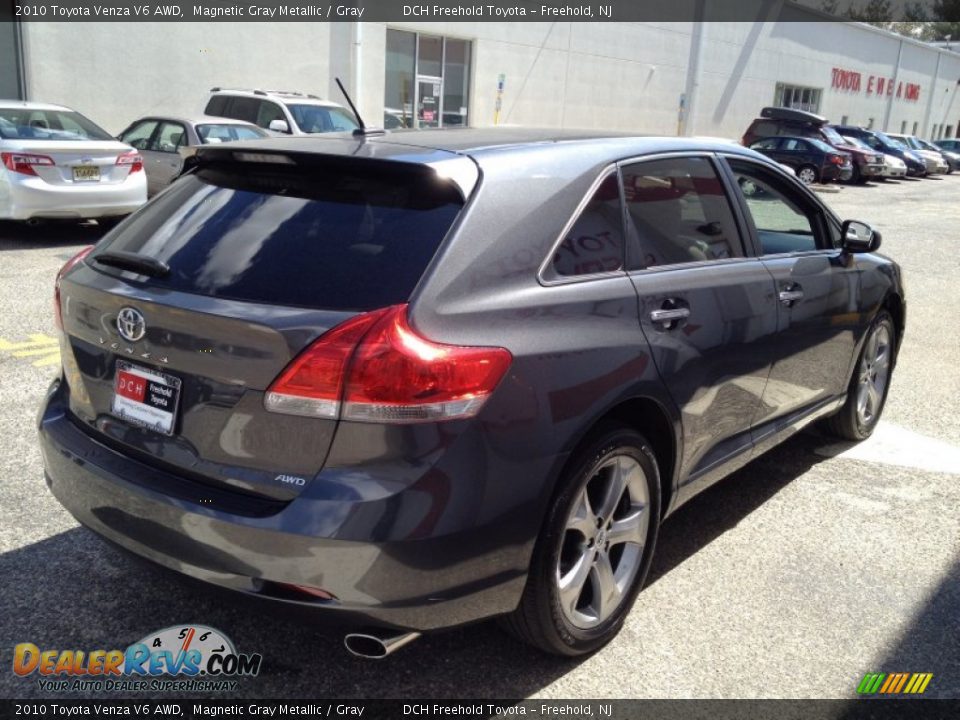 2010 Toyota Venza V6 AWD Magnetic Gray Metallic / Gray Photo #6