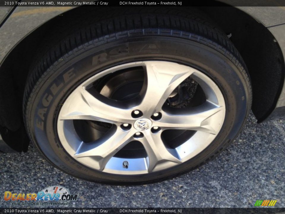 2010 Toyota Venza V6 AWD Magnetic Gray Metallic / Gray Photo #7