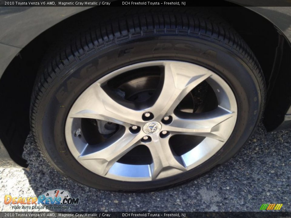 2010 Toyota Venza V6 AWD Magnetic Gray Metallic / Gray Photo #8