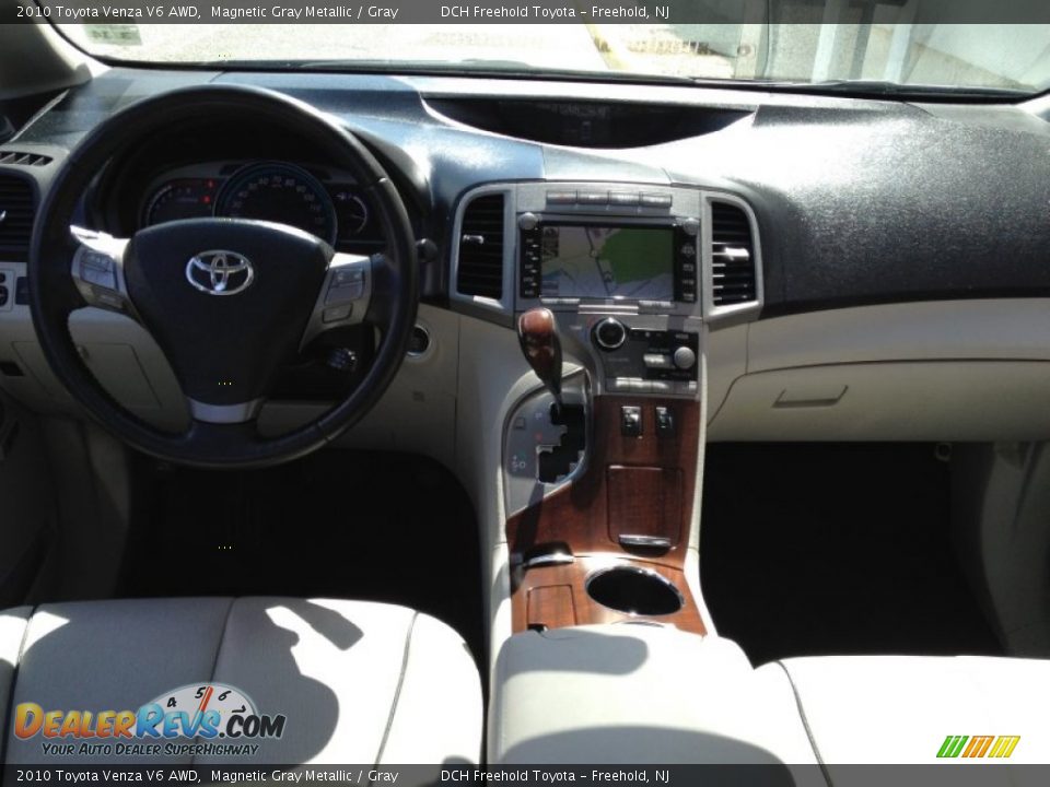 2010 Toyota Venza V6 AWD Magnetic Gray Metallic / Gray Photo #12