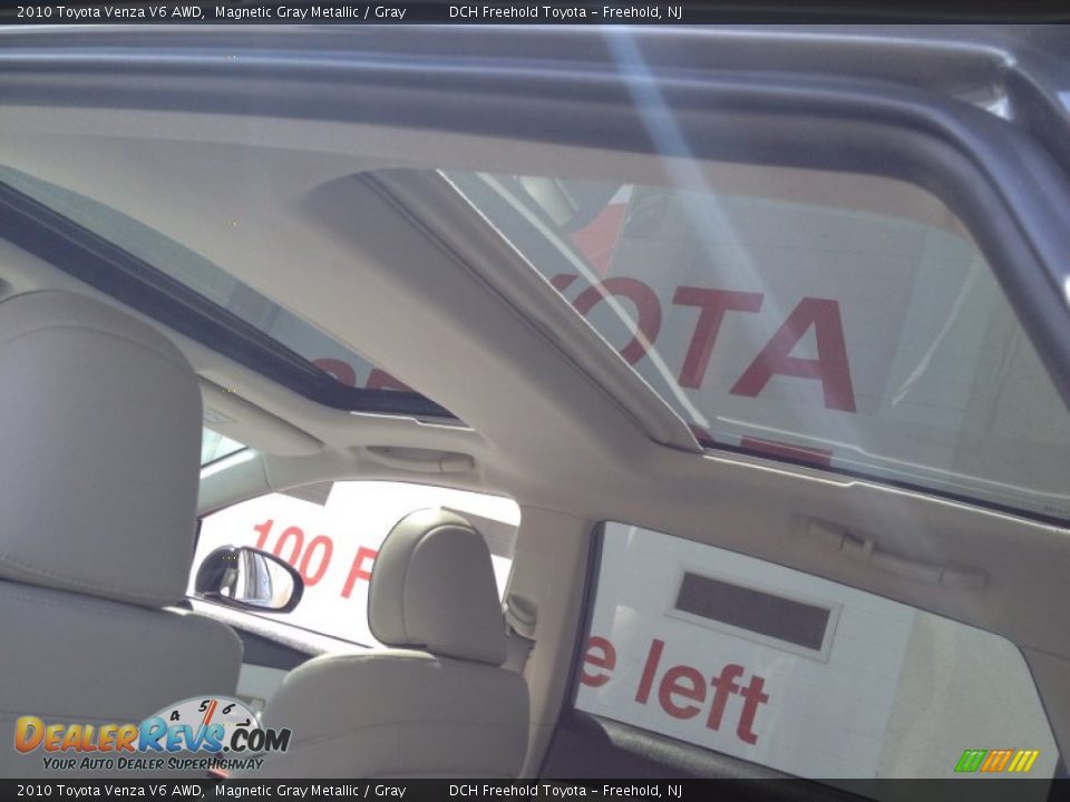 2010 Toyota Venza V6 AWD Magnetic Gray Metallic / Gray Photo #13