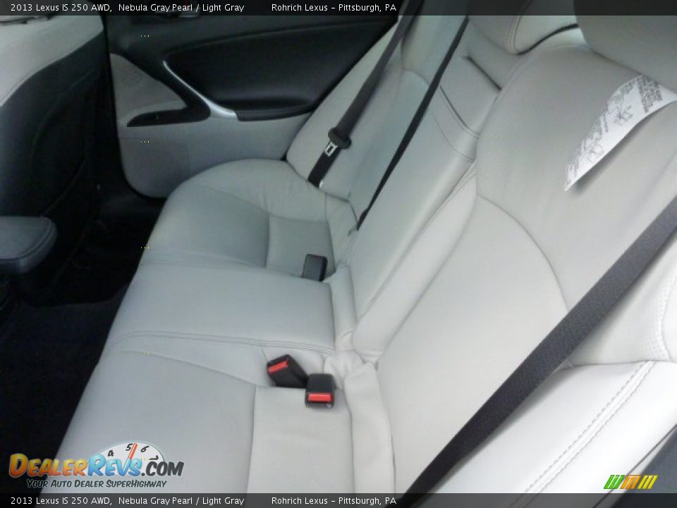 Rear Seat of 2013 Lexus IS 250 AWD Photo #11