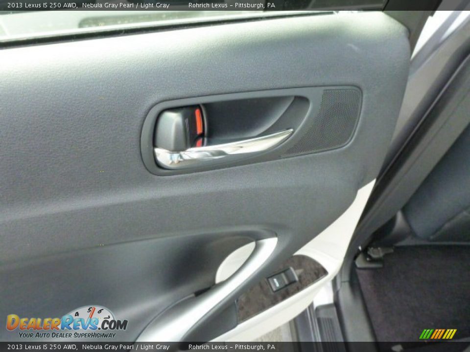2013 Lexus IS 250 AWD Nebula Gray Pearl / Light Gray Photo #13