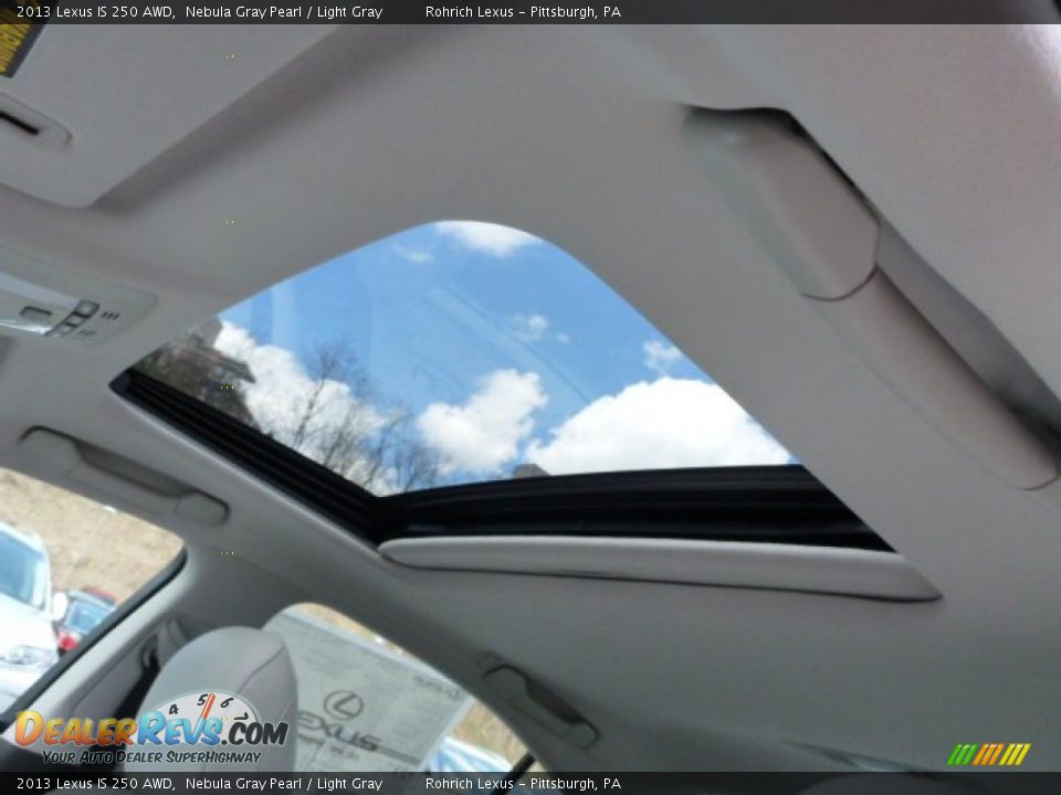 2013 Lexus IS 250 AWD Nebula Gray Pearl / Light Gray Photo #15
