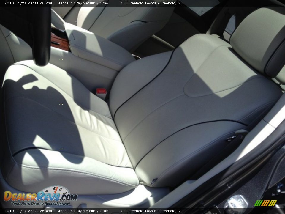 2010 Toyota Venza V6 AWD Magnetic Gray Metallic / Gray Photo #17