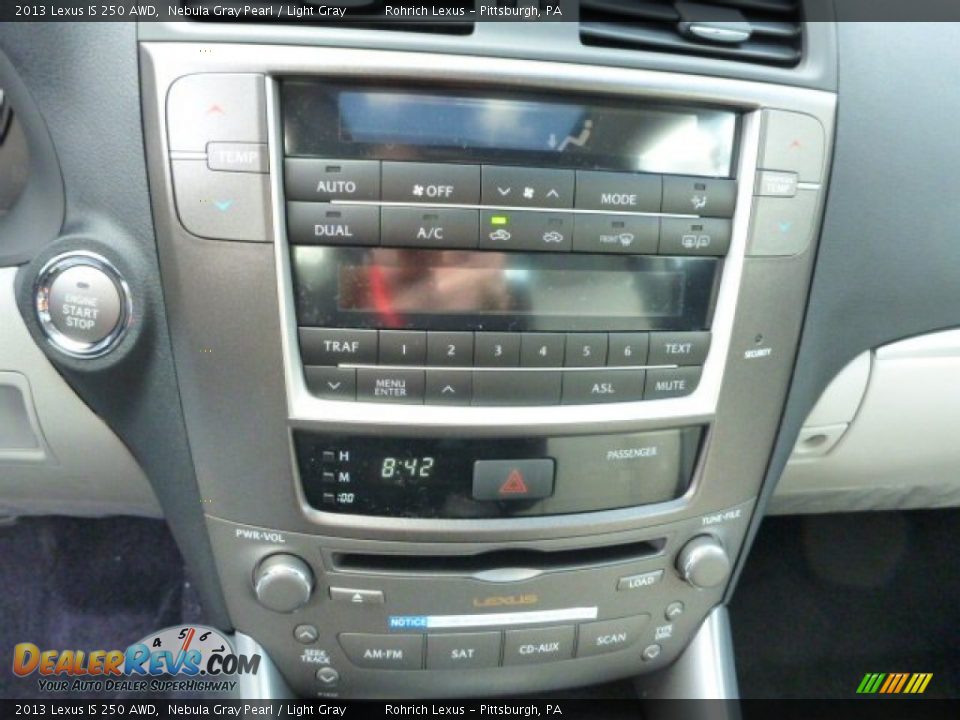 Controls of 2013 Lexus IS 250 AWD Photo #19