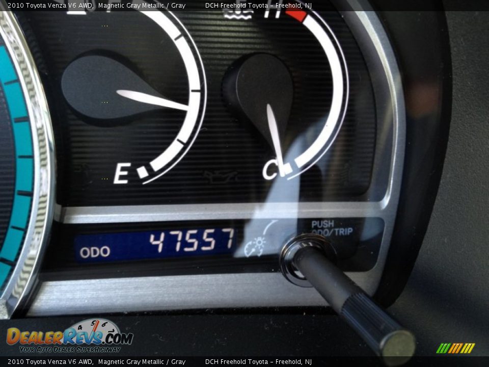 2010 Toyota Venza V6 AWD Magnetic Gray Metallic / Gray Photo #21