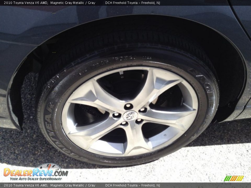 2010 Toyota Venza V6 AWD Magnetic Gray Metallic / Gray Photo #24