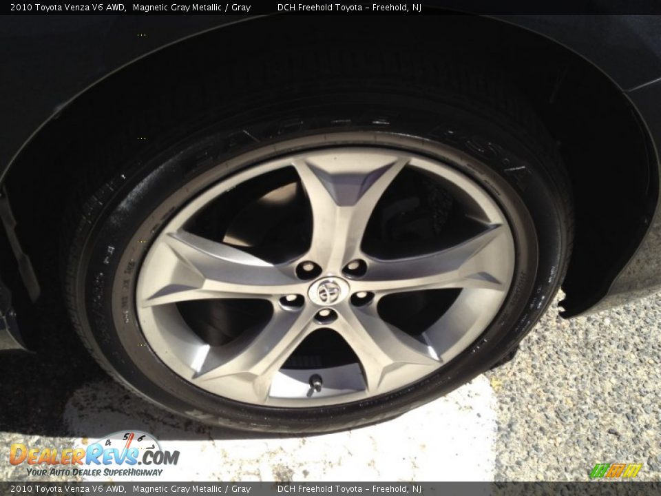 2010 Toyota Venza V6 AWD Magnetic Gray Metallic / Gray Photo #29